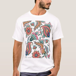 Oriental Paisley: Vintage Floral Seamless T-Shirt