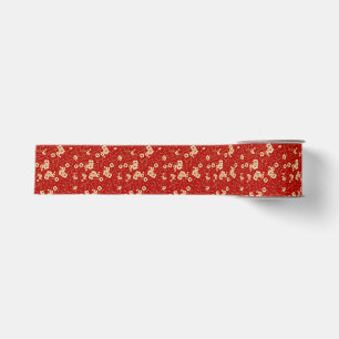 oriental pattern grosgrain ribbon