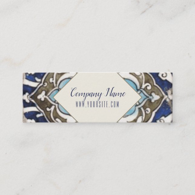 Oriental Pattern - Merchandise Price Tag (Front)