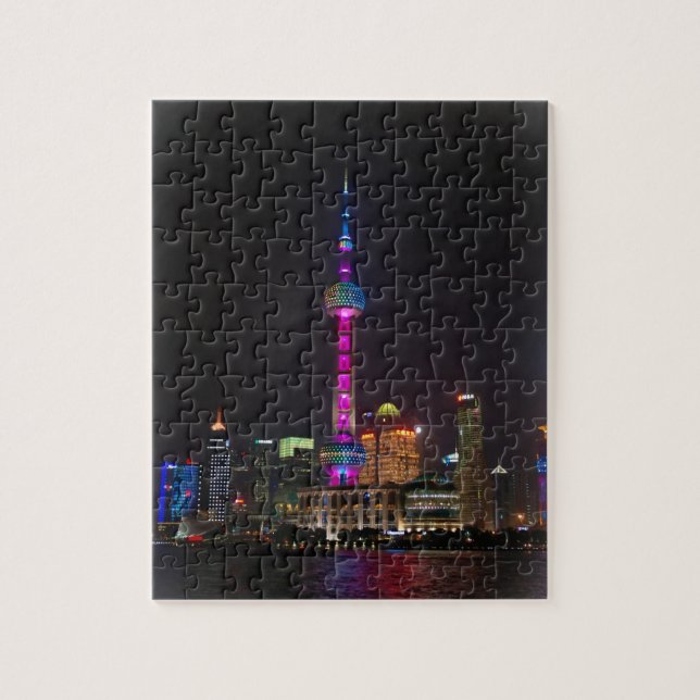 Oriental Pearl Tower - Shanghai - 8x10 - 110 pcs Jigsaw Puzzle (Vertical)