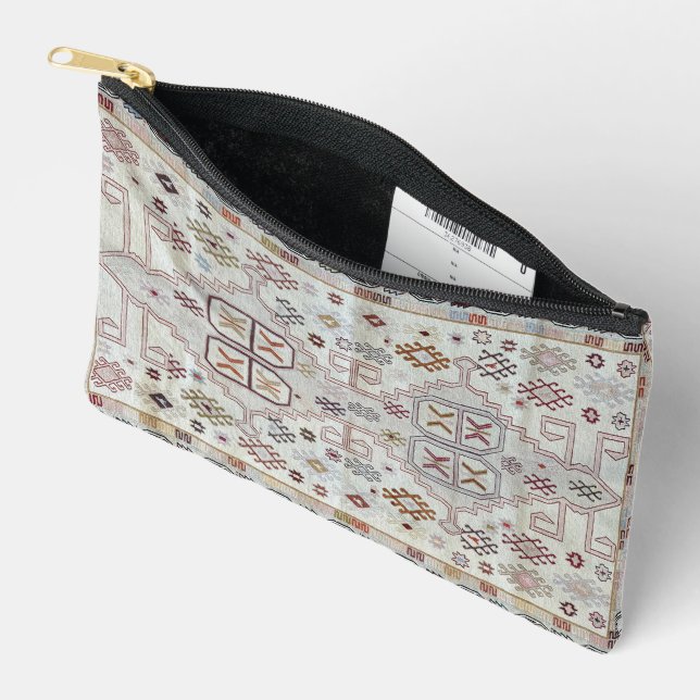 Oriental Persian Pattern Accessory Pouch (Open)