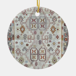 Oriental Persian Pattern Ceramic Ornament