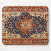 Oriental Persian Turkish Carpet Pattern