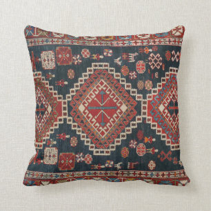 Oriental Persian Turkish Karbistan Carpet Cushion