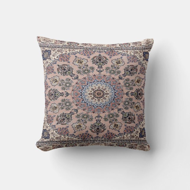 Oriental Persian Turkish Rug Carpet Cushion (Front)