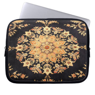 Oriental Persian Turkish Rug Carpet Laptop Sleeve