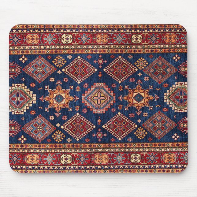 Oriental Persian Turkish Rug Pattern Mouse Pad (Front)