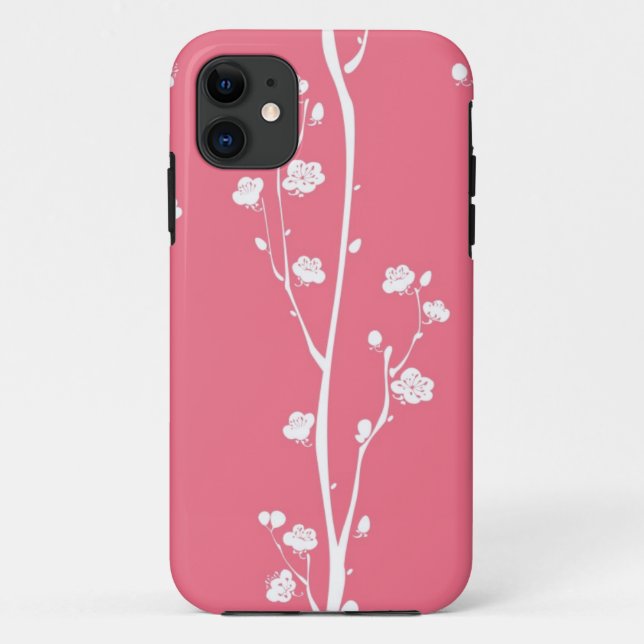 Oriental plum blossom pattern Case-Mate iPhone case (Back)