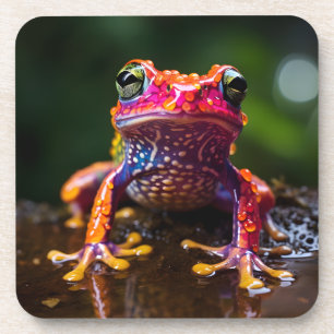 🐸 Oriental rainbow frog Coaster