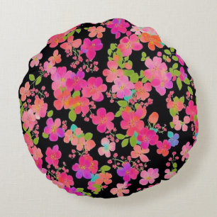 Oriental Royal Flower Pillow