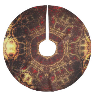 Oriental Rug  Brushed Polyester Tree Skirt