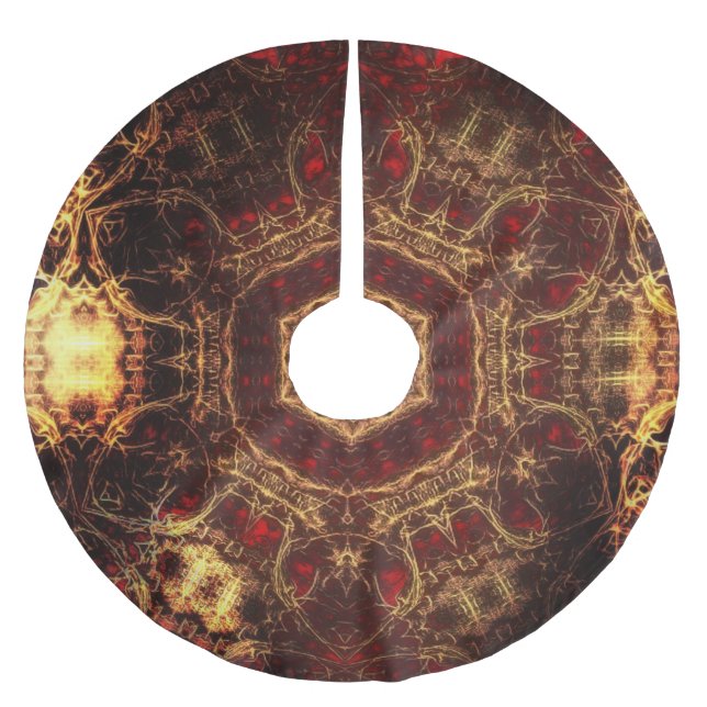 Oriental Rug  Brushed Polyester Tree Skirt (Front)