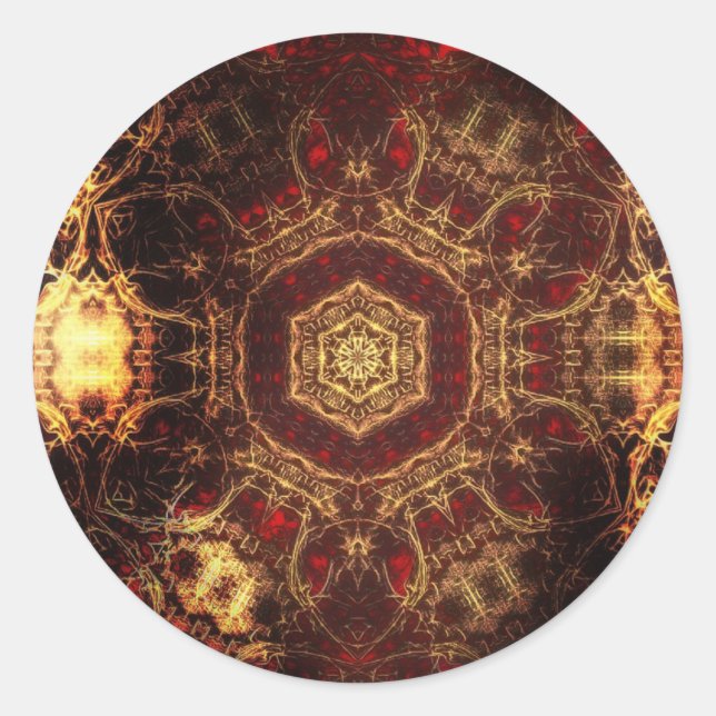 Oriental Rug Classic Round Sticker (Front)