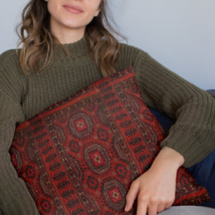 Oriental rug cushion