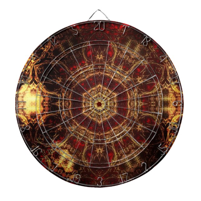 Oriental Rug Dartboard (Front)
