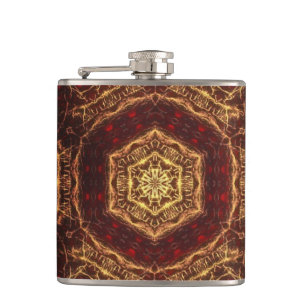 Oriental Rug  Hip Flask