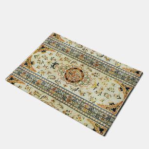Oriental rug in light colours