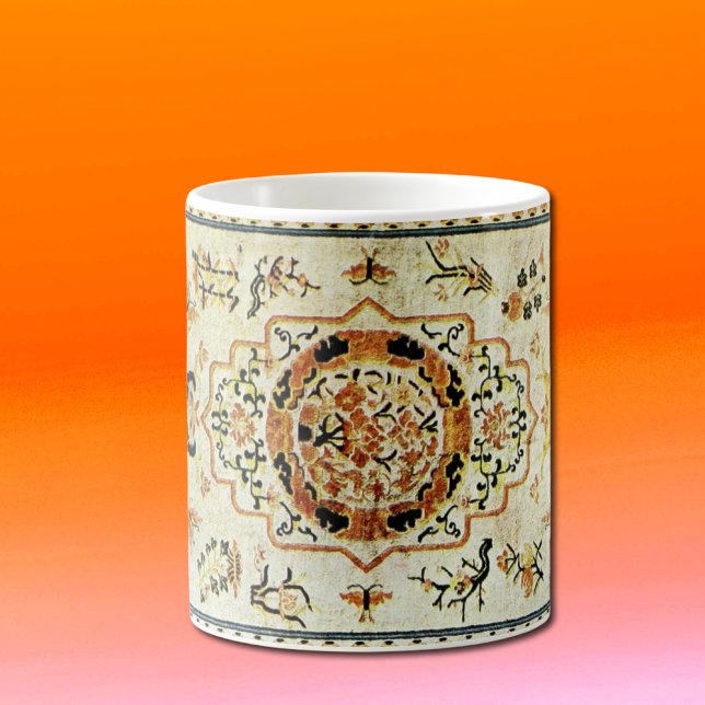 Oriental rug in light colours coffee mug (Creator Uploaded)