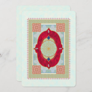 Oriental Rug - Invitation Card