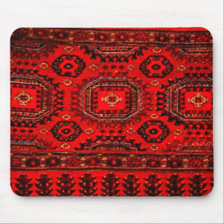 oriental rug look mouse pad