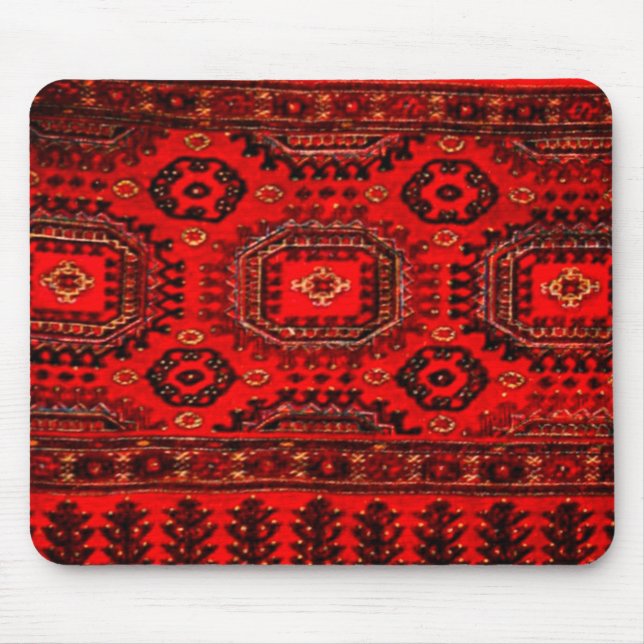 oriental rug look mouse pad (Front)