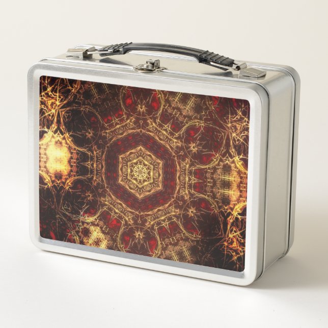 Oriental Rug  Metal Lunch Box (Front)