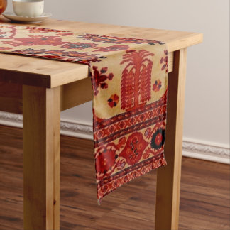 Oriental Rug Pattern Table Runner