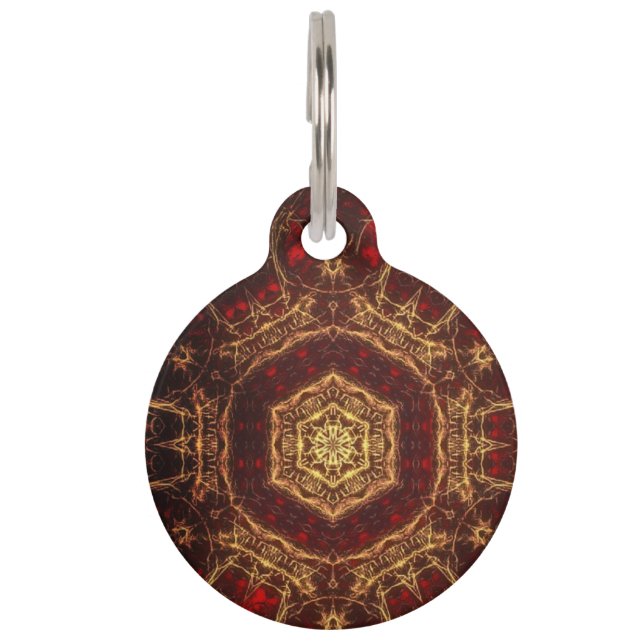 Oriental Rug  Pet ID Tag (Front)