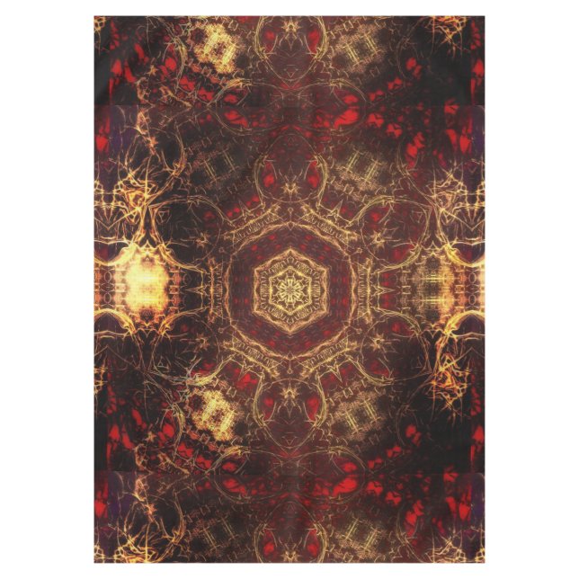 Oriental Rug  Tablecloth (Front)