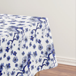 Oriental Sakura Branch Pattern Tablecloth