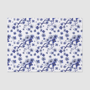 Oriental Sakura Branch Pattern Tissue Paper