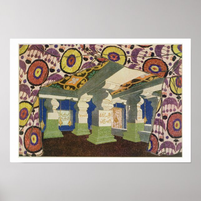 Oriental Scenery Design (colour litho) 2 Poster (Front)