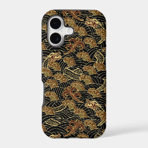 Oriental Sea Dragon Pattern