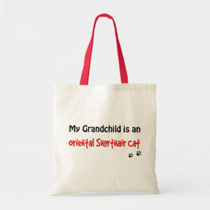 Oriental Shorthair Grandchild Tote Bag