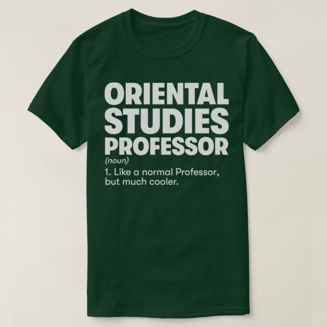 Oriental Studies Professor1 T-Shirt (Design Front)