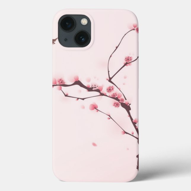 Oriental style painting, cherry blossom Case-Mate iPhone case (Back)