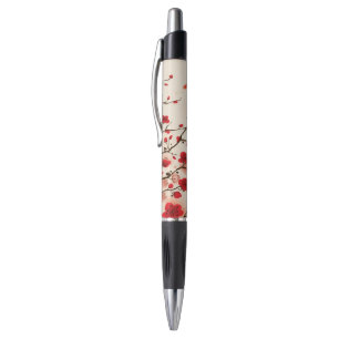 Oriental style painting, plum blossom in spring