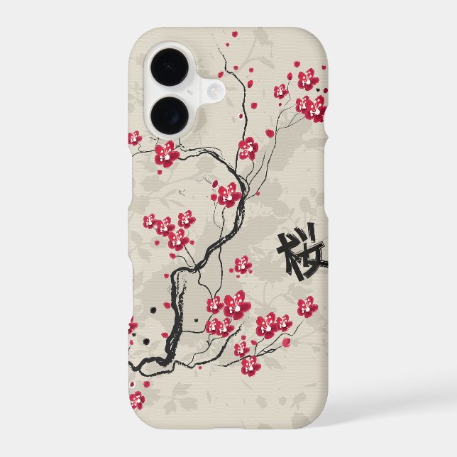 Oriental Style Sakura Cherry Blossom Art (Back)