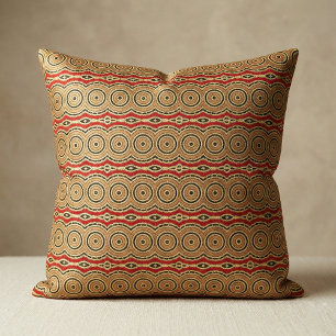 Oriental Stylish Mosaic Geometric Pattern Fabric