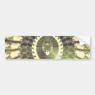 Oriental Sun Bumper Sticker