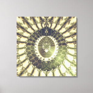 Oriental Sun Canvas Print