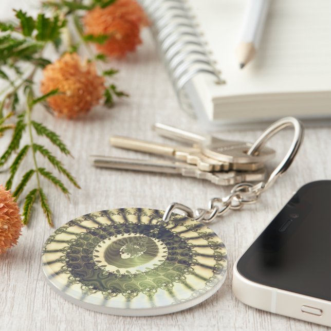 Oriental Sun Key Ring (Front Right)