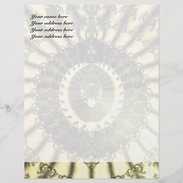 Oriental Sun Letterhead Template (Front)