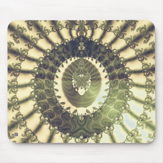 Oriental Sun Mouse Pad (Front)