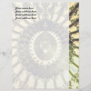 Oriental sun personalised letterhead
