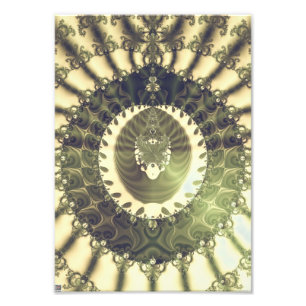 Oriental Sun Photo Print