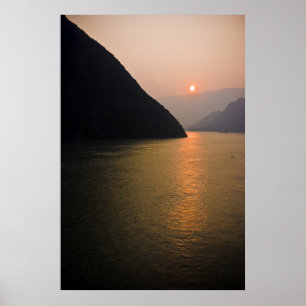 Oriental Sunrise Poster