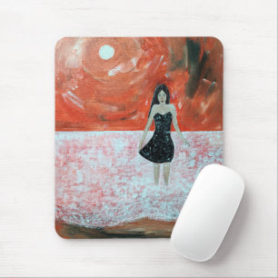 Oriental Sunset Painting by Alfred Fox Mouse Pad
