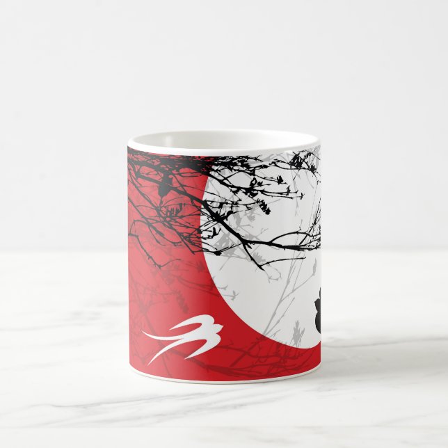 Oriental Swallows in Moonlight Mug (Center)