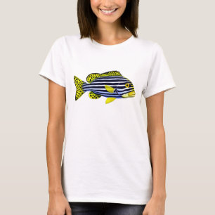 Oriental Sweetlips Pacific Reef Fish Spaghetti Top